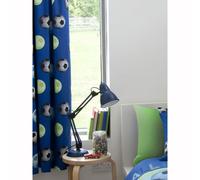 Rideaux Football bleu 183cm