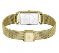 Lacoste Montre analogique pour Femme avec Bracelet doré Jaune