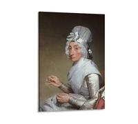Catherine Brass Yates Gilbert Stuart Poster sur toile Décoration murale moderne 30 x 45 cm