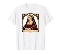 Catherine d'Aragon, épouse du Roi Henri VIII d'Angleterre T-Shirt Graphique avec Valeur, Homme, Blanc, M