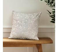 Catherine Lansfield Brooke Floral Coussin Naturel 45 x 45 cm