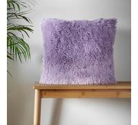 Catherine Lansfield Coussin Moelleux en Fausse Fourrure chiné 45 x 45 cm