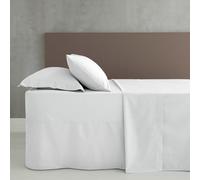 Catherine Lansfield Easy Iron Percale Combed Extra Deep Fitted Sheet Blanc King Unisex