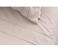 Catherine Lansfield Fantasy Sateen Parure de lit Moderne Taupe pour lit de 180-260 x 280 cm + 2 taies d'oreiller de 50 x 110 cm