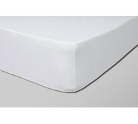 Catherine Lansfield Fantasy Sateen White Drap-Housse 160 x 200 cm