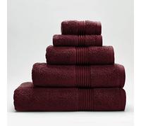 Catherine Lansfield Hometextiles, Bath, So Soft Bordeaux Towel 30 x 30 cm