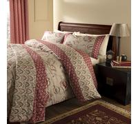 Catherine Lansfield Kashmir Parure de lit avec Housse de Couette 160 x 220 + 50 x 70 cm
