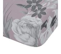 Catherine Lansfield Kensington Drap Housse et taie d'oreiller Blanc 90 x 200 + 50 x 80 cm