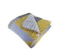 Catherine Lansfield Larsson Geo Couette 170 x 220 cm Jaune