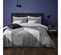 Catherine Lansfield Larsson Geo J. Housse de Couette pour lit de 90 cm