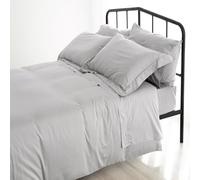Catherine Lansfield Parure de lit Fantasy Ice Grey 155 x 220 + 80 x 80 cm