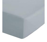 Catherine Lansfield Percale Facile à Repasser Drap-Housse, Polyester Coton, Bleu Canard, King Fitted Sheet