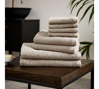 Catherine Lansfield Quick Dry Cotton 8 Piece Towel Set Naturel 8 Piece To Unisex