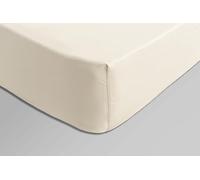 Catherine Lansfield Sateen Natural Lot de 2 draps-Housses réglables 105 x 200 cm