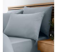 Catherine Lansfield So Soft Drap-Housse Infroissable pour lit Simple Gris Ardoise