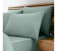 Catherine Lansfield So Soft Drap-Housse Infroissable pour lit Simple Vert