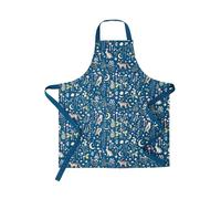 Catherine Lansfield Tablier de cuisine adulte en coton Motif animaux du crépuscule enchanté Bleu marine 70 x 80 cm