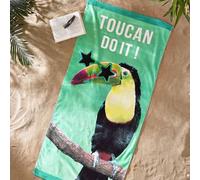 Catherine Lansfield Toucan DO IT 76X160 Serviette DE Plage (Paire)