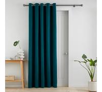 Catherine Lansfield Wilson Panneau de Porte occultant Thermique Vert 117 x 213 cm