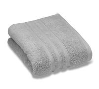 Catherine Lansfield Zero Twist, Serviette de bain, Argent
