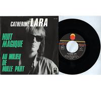 CATHERINE LARA - NUIT MAGIQUE / AU MILIEU DE NULLE PART - 45 TOUR -