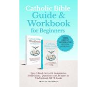 Catholic Bible Guide & Workbook for Beginners: Easy 2-Book Set with Summaries, Reflections, Questions and Prayers to Understand All 73 Books