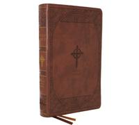 NABRE, New American Bible, Revised Edition, Catholic Bible, Large Print Edition, Leathersoft, Brown, Comfort Print: Holy Bible