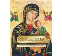 Catholic Calendar 2026 - Monthly Planner and Devotional | A Year with Mary Guided by Her Sacred Icons: Full-Color Pages and Ample Space for Notes