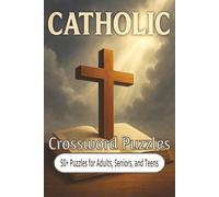 Catholic Crossword Puzzles: Crossword Puzzles with Easy to Read Print about Catholicism, Bible, Jesus, and More | 6x9 inches, 120 pages | 50+ Puzzles… Gift for Vacations, Holidays, and Relaxation.