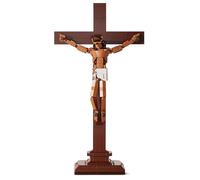 Catholic Crucifix Wall Cross, 588 PCS Jesus Crucifixion Building Block Set Creative Christian Statue Decoration Christian Toys Gifts for Teens Adult 14+ for Church Home Decor