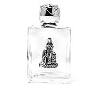 Catholic Gift Shop Lourdes Eau bénite authentique dans une bouteille en verre et carte de prière de Lourdes