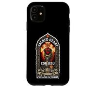 Catholic Knight Templier Croisé Croix Sacré Cœur Coque pour iPhone 11