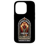 Catholic Knight Templier Croisé Croix Sacré Cœur Coque pour iPhone 14 Pro