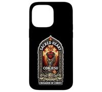 Catholic Knight Templier Croisé Croix Sacré Cœur Coque pour iPhone 14 Pro Max