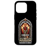 Catholic Knight Templier Croisé Croix Sacré Cœur Coque pour iPhone 16 Pro