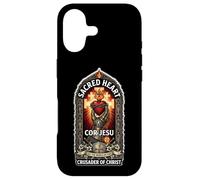 Catholic Knight Templier Croisé Croix Sacré Cœur Coque pour iPhone 17