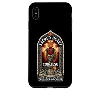 Catholic Knight Templier Croisé Croix Sacré Cœur Coque pour iPhone XS Max