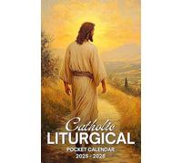 Catholic Liturgical Pocket Calendar 2025-2026: 2 Years Planner for Purse Small Size Monthly Small Organizer 4 x 6.5 inches | Walking in Grace