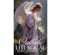 Catholic Liturgical Pocket Calendar 2026 - 2027: Planner with Holy Days of Obligation, Devotional Notes, and Monthly Layouts | Guardian Angel in the Rain