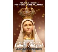 Catholic Liturgical Pocket Calendar 2026 - 2027: Small Monthly Pocket Organizer with Liturgical Seasons and Holy Days from January 2026 to December 2027 | Our Lady of Fatima