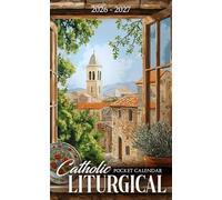 Catholic Liturgical Pocket Calendar 2026 - 2027: Small Monthly Pocket Organizer with Liturgical Seasons and Holy Days from January 2026 to December 2027 | Bethlehem Wooden Window