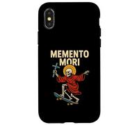 Catholic Memento Mori Vintage Homme Chirurgie Récupération Coque pour iPhone X/XS