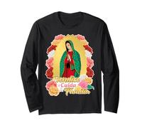 Catholic Our Lady of Guadalupe Mexican Saint Virgin Mary Manche Longue