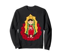 Catholic Our Lady of Guadalupe Mexican Saint Virgin Mary Sweatshirt