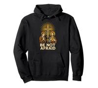 Catholic Pride Be Not Afraid Vintage Mens Surgery Recovery Sweat à Capuche