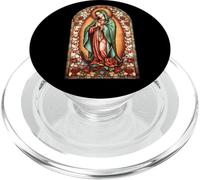 Catholic Saint Lady of Guadalupe Graphic Women Virgin Mary PopSockets PopGrip pour MagSafe