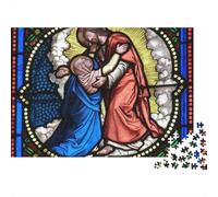 Catholicisme Puzzle 1000 Pièces, Puzzle Un Jeu Intellectuellement Stimulant Cadeaux pour Adolescents Et Enfants 70x50cm/1000pcs