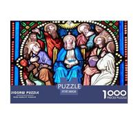 Catholicisme Puzzle 1000 Pièces, Puzzle Un Jeu Intellectuellement Stimulant Cadeaux pour Adolescents Et Enfants 38x26cm/1000pcs