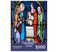 Catholicisme Puzzle 1000 Pièces, Puzzle Un Jeu Intellectuellement Stimulant Cadeaux pour Adolescents Et Enfants 38x26cm/1000pcs