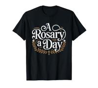 Catholique Chapelet Prière Prier Le T-Shirt